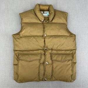80’s Mens M Vest Duck Down Puffer Hunting Vest Vintage Taiwan Sportsman’s Choice